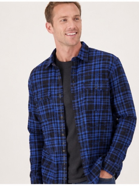 J. Crew Other - Crew Sportsmen’s Outfitter Blue Plaid Flannel Shirt Men’s Medium Cotton